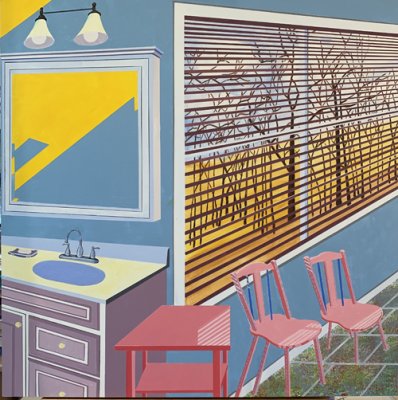 Bathroom Triptych Panel 2