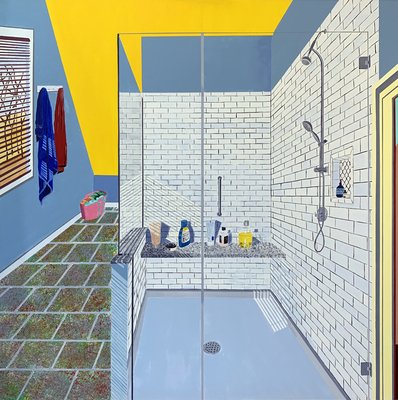 Bathroom Triptych Panel 3